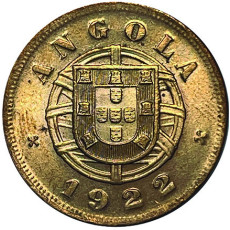 Angola 5 Centavos de 1922