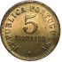 Angola 5 Centavos de 1922