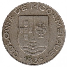 Moçambique 1$00 Escudo de 1936