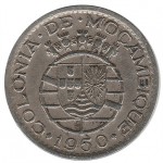 Moçambique 1$00 Escudo de 1950