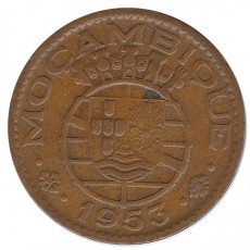 Moçambique 1$00 Escudo de 1953
