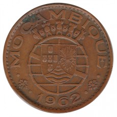 Moçambique 1$00 Escudo de 1962