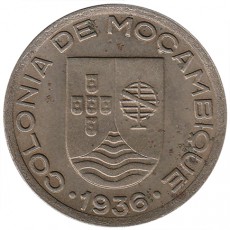  Moçambique 50 Centavos de 1936