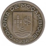 Moçambique 50 Centavos de 1936