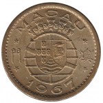 Macau  10 Avos de 1967