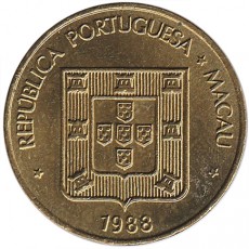 Macau 10 Avos de 1988