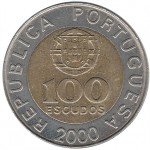 Portugal 100 Escudos de 2000