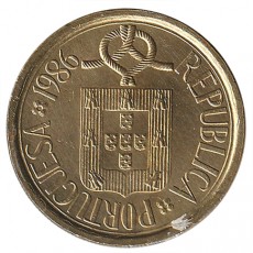 Portugal 10$00 Escudos de 1986