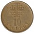 Portugal 10$00 Escudos de 1988