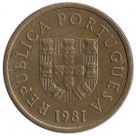 Portugal 1 Escudo  de 1981