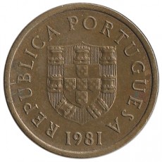 Portugal 1 Escudo  de 1981