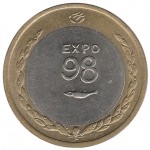 Portugal 200$00 Escudos - Expo'98-Peixe de 1998