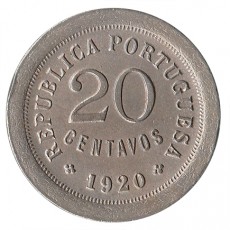 Portugal 20 Centavos  de 1920