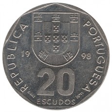 Portugal 20$00 Escudos de 1998