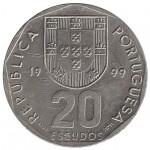 Portugal 20$00 Escudos de 1999