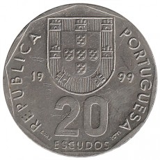 Portugal 20$00 Escudos de 1999