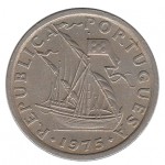 Portugal 2$50 Escudos de 1975