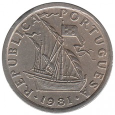 Portugal 2$50 Escudos de 1981
