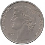 Portugal 25$00 Escudos de 1977