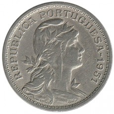 Portugal 50 Centavos  de 1951
