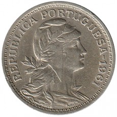 Portugal 50 Centavos  de 1961