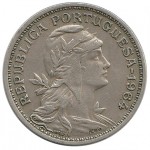 Portugal 50 Centavos  de 1964