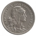 Portugal 50 Centavos  de 1968