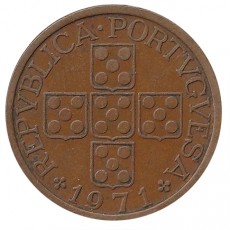 Portugal 50 Centavos  de 1971