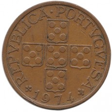 Portugal 50 Centavos  de 1974
