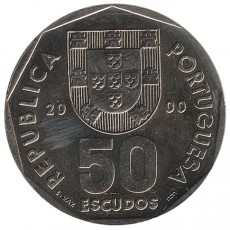 Portugal 50$00 Escudos de 2000