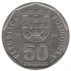 Portugal 50$00 Escudos de 1987