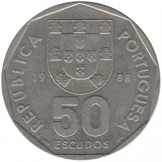 Portugal 50$00 Escudos de 1988