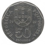 Portugal 50$00 Escudos de 1989
