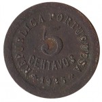 Portugal 5 Centavos de 1925