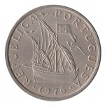 Portugal 5$00 Escudos de 1976