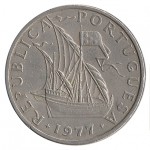 Portugal 5$00 Escudos de 1977
