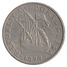 Portugal 5$00 Escudos de 1977