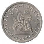 Portugal 5$00 Escudos de 1982