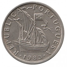 Portugal 5$00 Escudos de 1983
