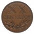 Portugal XX Centavos  de 1943