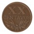 Portugal XX Centavos  de 1945