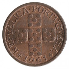 Portugal XX Centavos  de 1961