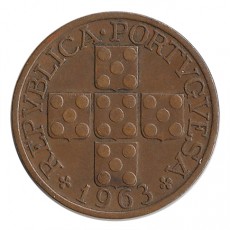 Portugal XX Centavos  de 1963