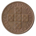 Portugal XX Centavos  de 1964