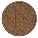 Portugal XX Centavos  de 1966