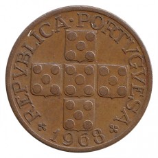 Portugal XX Centavos  de 1968