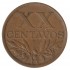 Portugal XX Centavos  de 1968