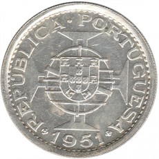 S.Tomé e Principe 10$00 de 1951