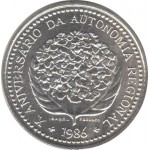 Portugal 100$00 - 10º Aniv. Autonomia dos Açores de 1986
