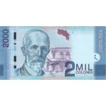 Costa Rica 2000 Colones 2009